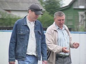 Начиналось всё с проигранного в пух и прах хоккейного…