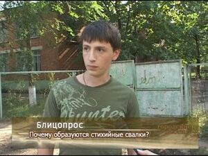Почему по вашему мнению образуются стихийные свалки?