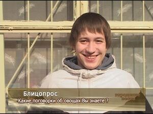 Блицопрос: Какие поговорки об овощах Вы знаете?