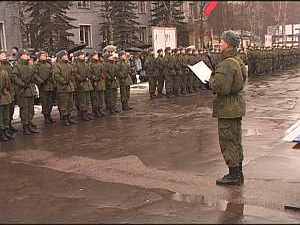 В минувшую субботу в зюзинской воинской части молодые…