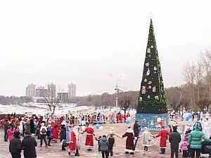 В преддверии Нового года на улицах Раменского состоялся…