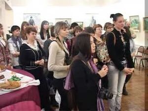 Вчера в ДК «Сатурн» открылась персональная выставка…