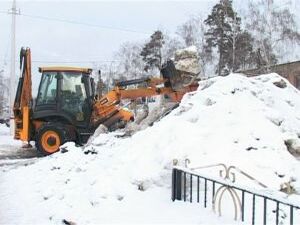 Территория РПЗ. Ежедневная уборка снега ни у кого не…