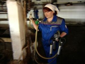 В селе Софьино на закрытом акционерном обществе «Пламя…