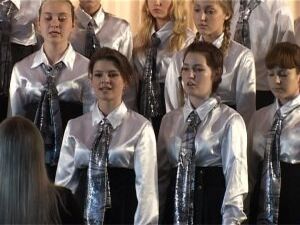 В 22 школе работает множество творческих коллективов…