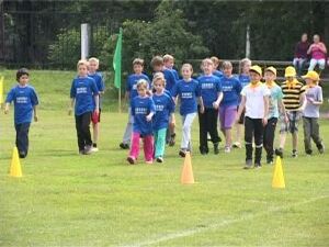 На озере Пионер прошли весёлые старты, посвящённые Дню…