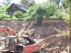 На улице Первомайская развернулась грандиозная стройка…