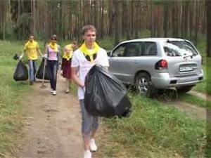 На территории Гжельского поселения в Коняшенском лесу…