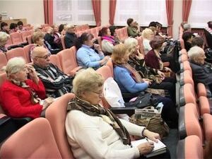 На пленарное заседание собрались активисты ветеранского…