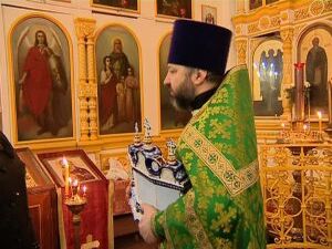 Один из пределов Никольского храма в селе Малышево…