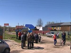 Сегодня в деревне Мещоры прошла встреча главы с.п…