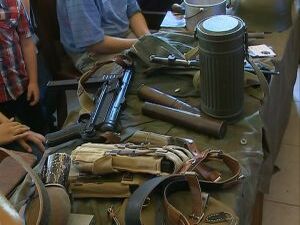 Военно-патриотический урок прошёл в воскресной школе…