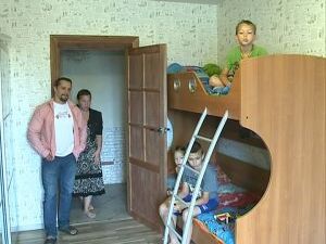 В семье Денисовых воспитываются шестеро ребятишек…