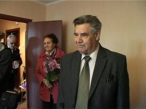 Представители Совета ветеранов и городской администрации…