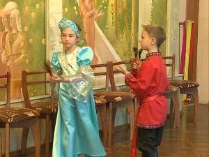 Воспитанники и педагоги удельнинского детского дома…