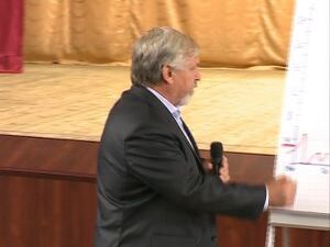 На днях Раменская молодежь встречалась с профессором…