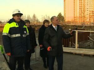Вчера на Донинском шоссе заложили капсулу в фундамент…