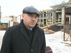В Островцах полным ходом идёт строительство детского…