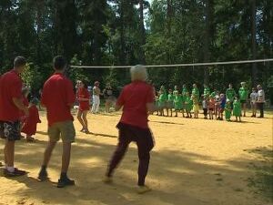 На днях на Ильинском пруду прошло спортивное…