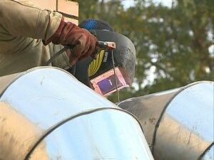 В поселке им. Щорса идет полная реконструкция котельной…