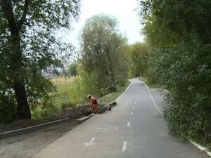 Строительство кольцевой велодорожки вокруг…