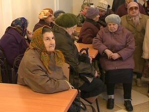 На Праздник посвящённый дню ветеранов пришли люди…