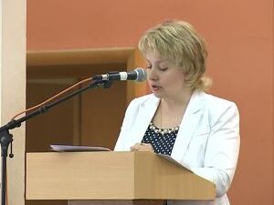 В зале КДЦ «Сатурн» собрались представители профсоюзных…