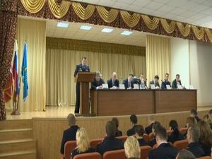 В здании МВД прошло очередное отчетное заседание.В…