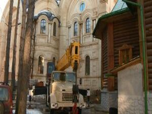 Строительство храма Казанской иконы Божьей Матери в…