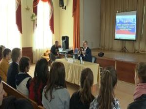 В детском лагере «Ленинские искры» прошла «прямая линия…