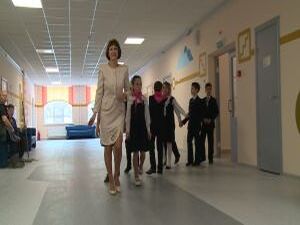 Только первая, второй не будет. В Островецкой школе…