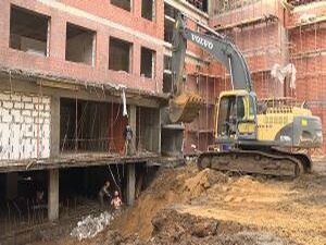 Строительство пристройки к 26ой Ильинской школе идет…