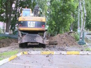 Плановые работы по замене труб магистральной сети…