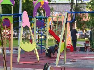 Одна из первых благоустроенных площадок в нашем городе…