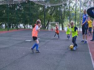 Перед началом первого домашнего матча, Раменскую команду…