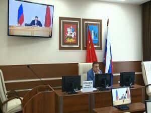 Главным вопросом видеконференции губернатора с главами…