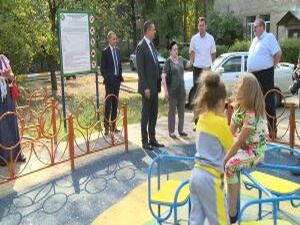 На днях Глава района  посетил городское поселение…