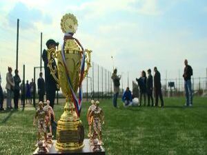 Юные футболисты команды «Прогресс» с.п…