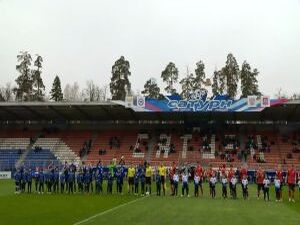 А теперь спортивные новости. Первый весенний домашний…