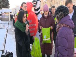 14 февраля сотрудники ГИБДД в компании с «Веселой зеброй…