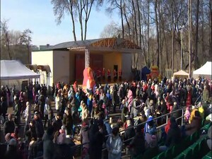Широкие масленичные гулянья прошли в Раменском городском…