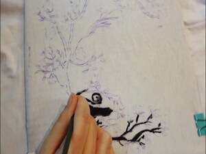 Мастер-класс по росписи одежды прошел в Раменском…