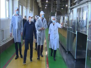 Завод «Доширак КОЯ» посетил глава Раменского городского…