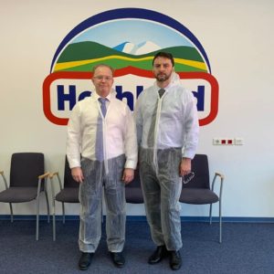 Глава Раменского г.о. посетил предприятие «Хохланд»