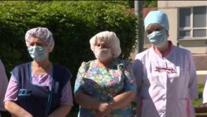 Спонсорскую гуманитарную помощь получили сегодня медики Раменской ЦРБ.