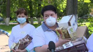 Сотрудники Раменской ЦРБ сегодня были приятно удивлены.