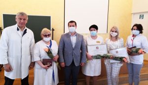 Наградами Московской областной Думы за успехи в работе награждены медицинские работники Раменской ЦРБ
