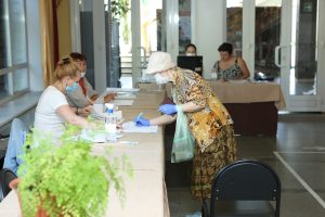 В Раменском городском округе проходит голосование по поправкам в Конституцию РФ.