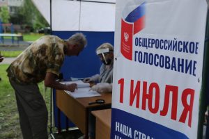 Жители Раменского г.о. имеют возможность проголосовать на свежем воздухе.