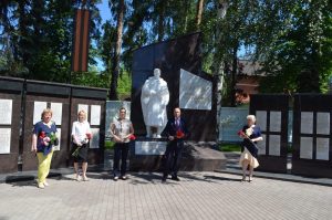 В День Памяти и скорби в п.Ильинский Рамеснкого г.о. прошел митинг